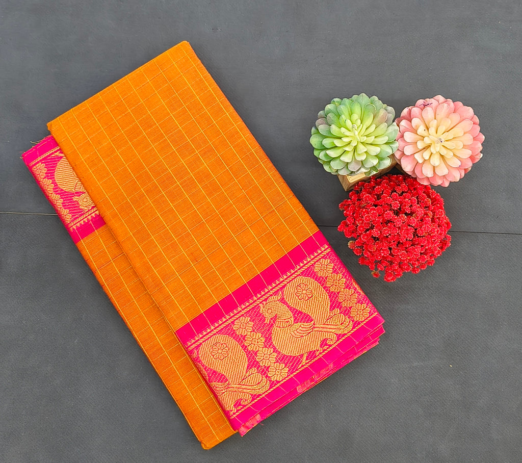 Venkatagiri cotton ( Without blouse)