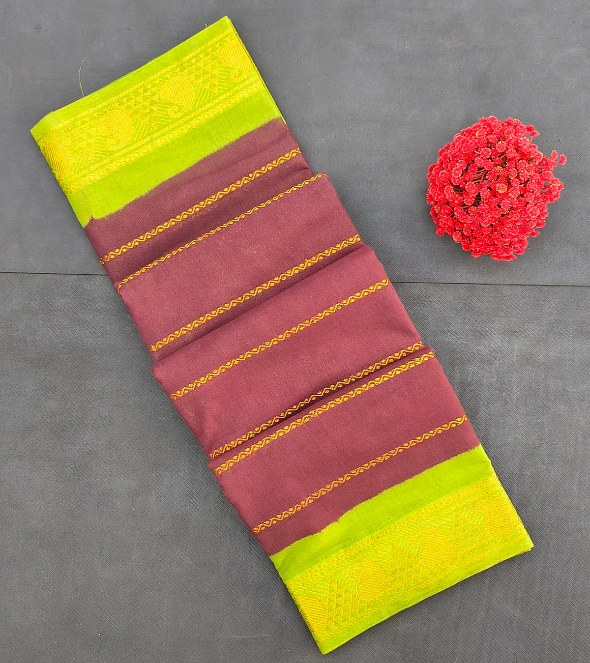 Velthari cotton (With blouse)