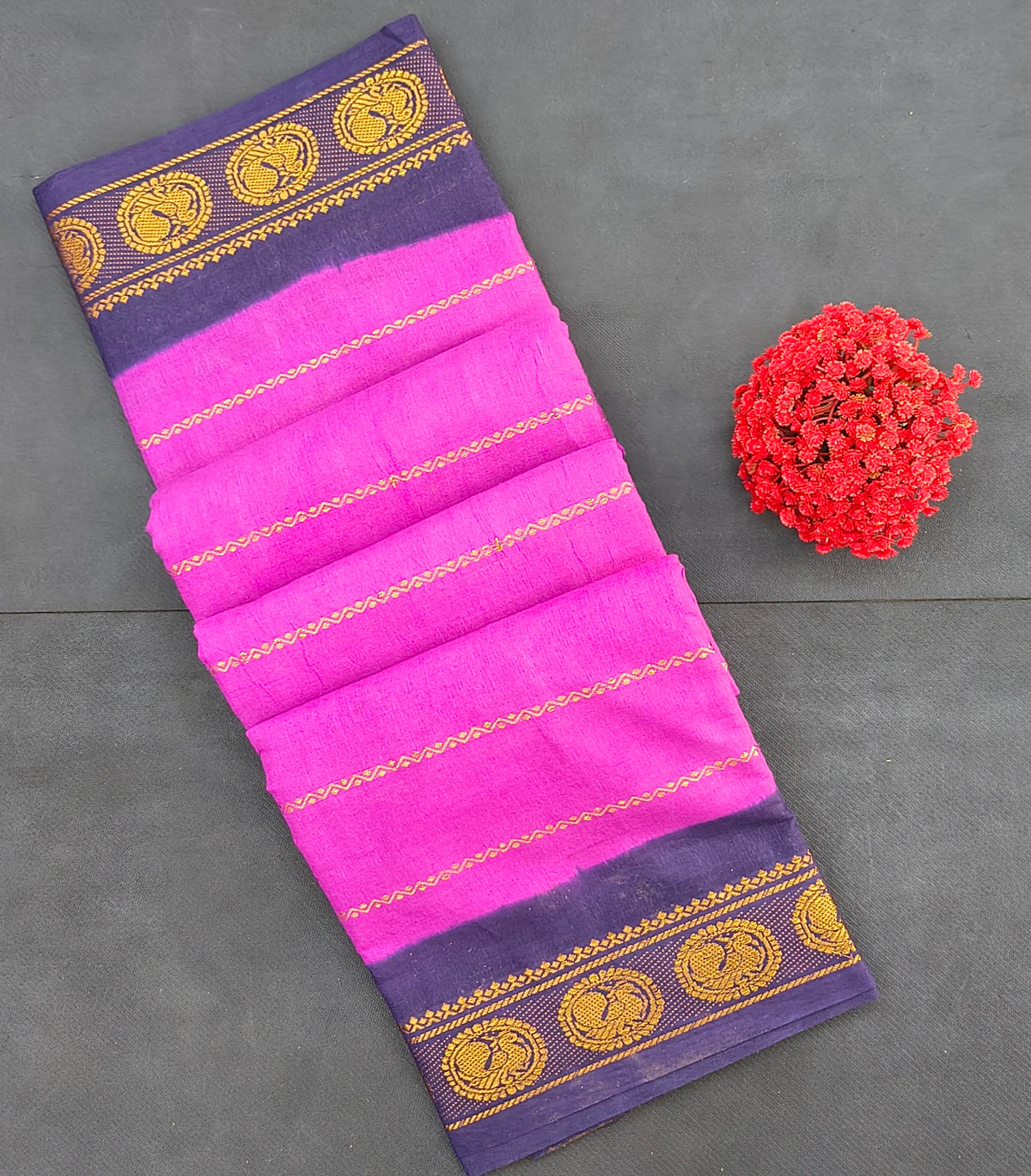 Velthari cotton (With blouse)