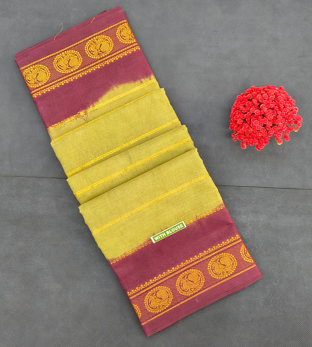 Velthari cotton (With blouse)