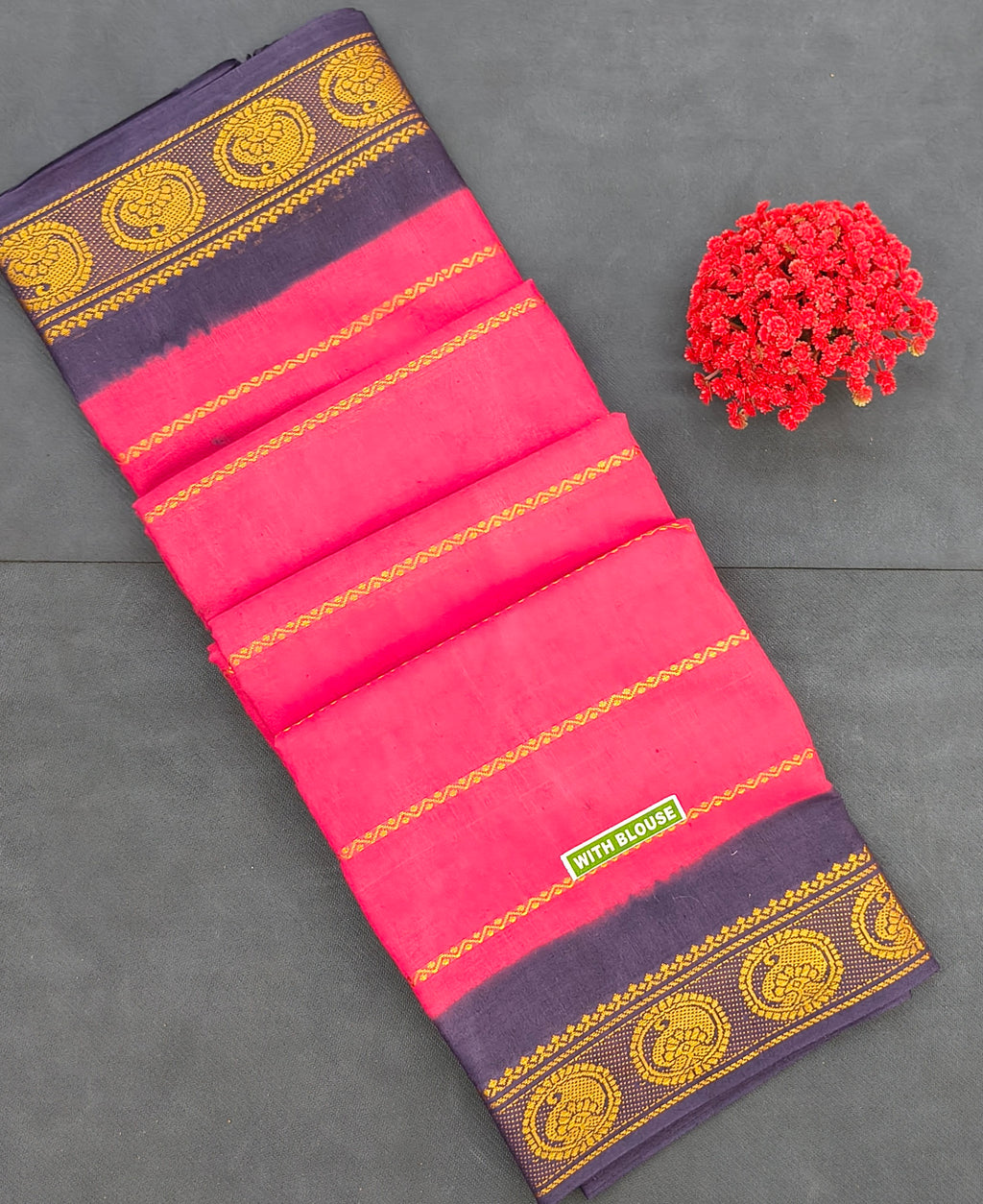 Velthari cotton (With blouse)
