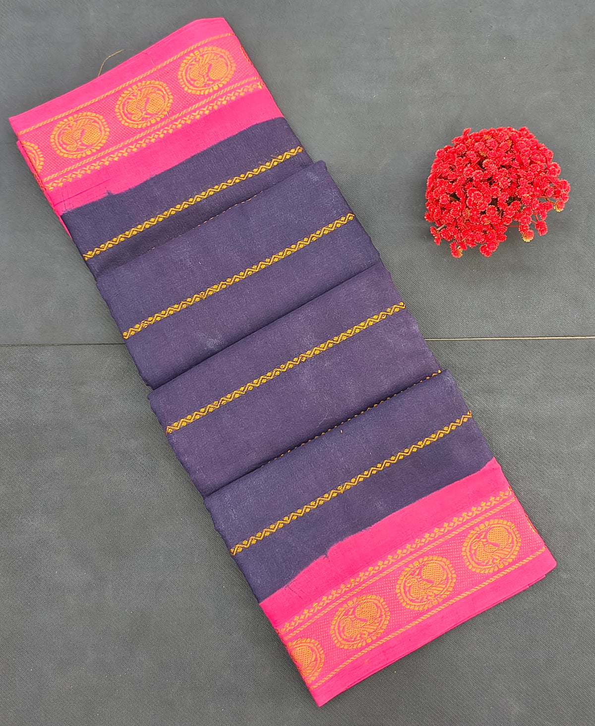 Velthari cotton (With blouse)