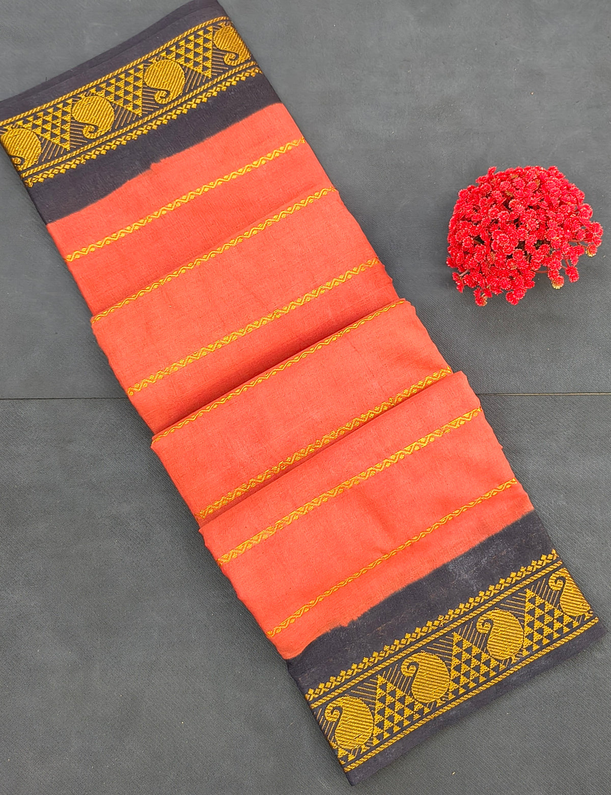 Velthari cotton (With blouse)