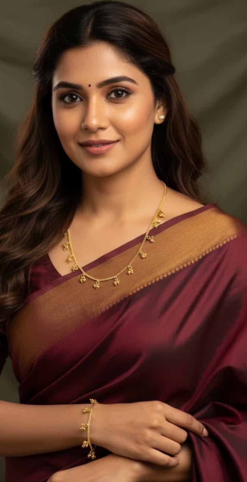 Chain & Bracelet Combo Set – Gold-Tone Jewellery
