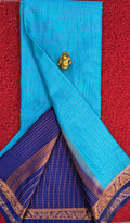 Kadayal Mix Saree with Blouse – Contrast Border