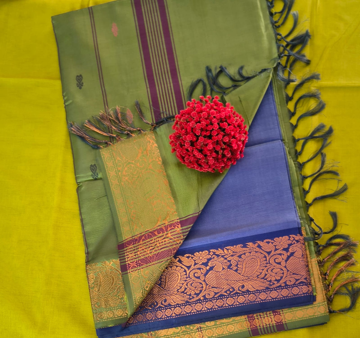 Vaalainar Pattu Saree with Blouse – Silk Saree