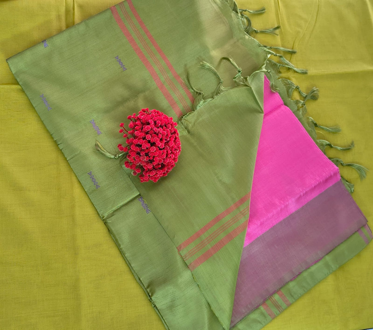 Vaalainar Pattu Saree with Blouse – Silk Saree
