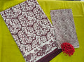 Kalamkari Cotton Saree with Blouse – Floral Print