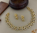 American Diamond Choker Set with Matching Earrings