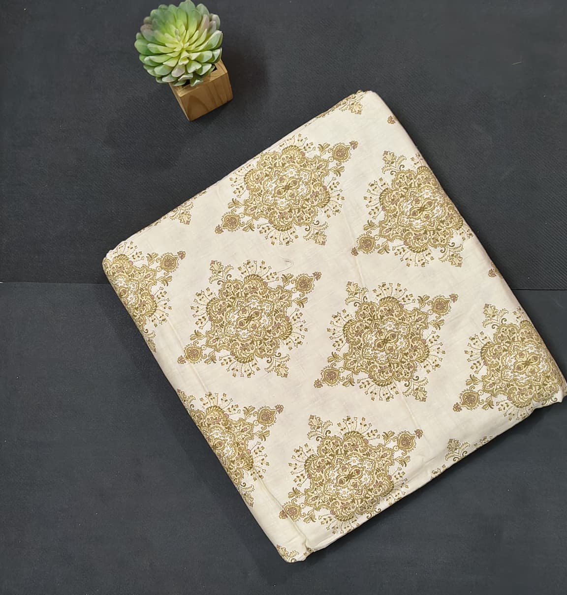 Premium 100% Pure Cotton Quilt Blanket | Ultra-Soft All-Season AC Comfort
