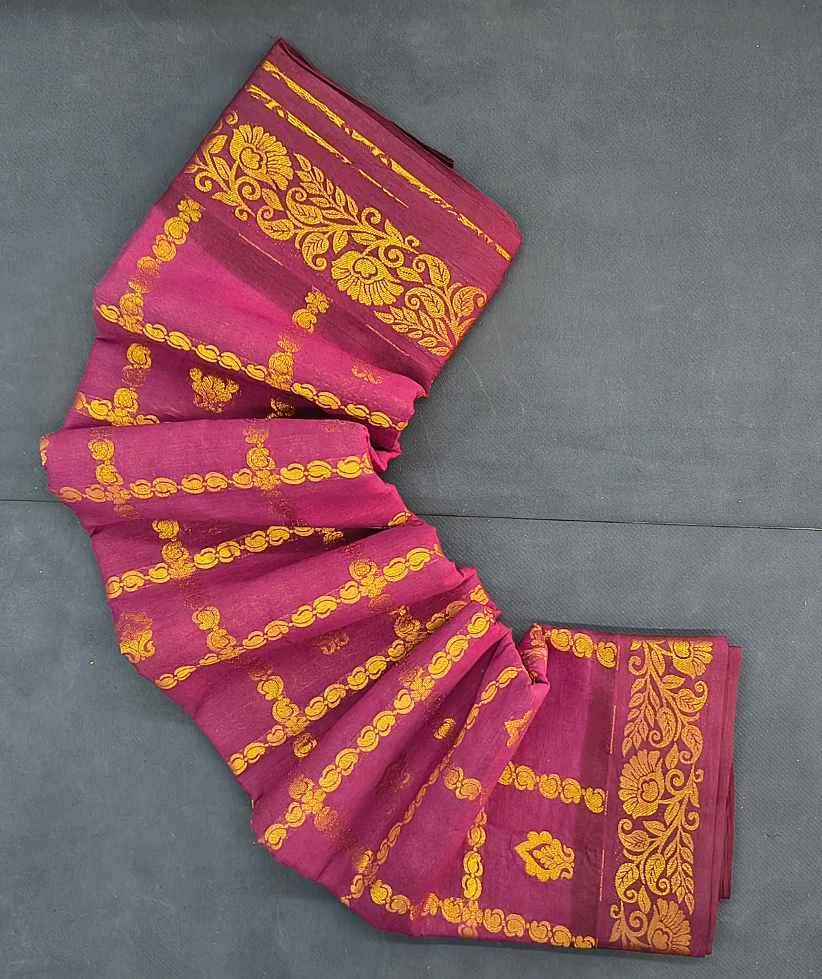 Samuthirika cotton (With blouse)